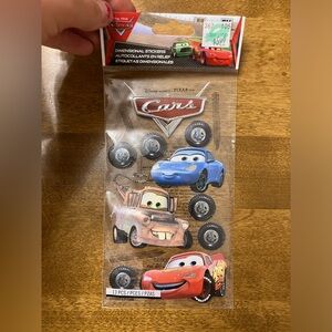 Disney Cars Pixar Scrapbook stickers